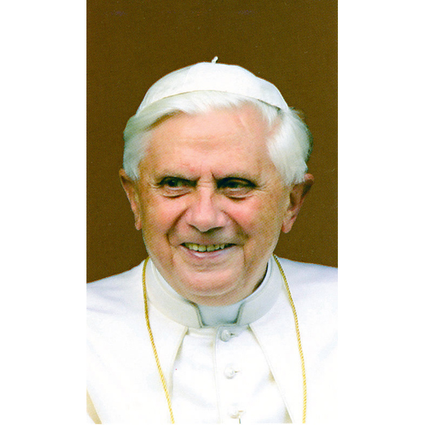 Pope Benedict XVI Prayer Card | Gannon's Prayer Card Co.